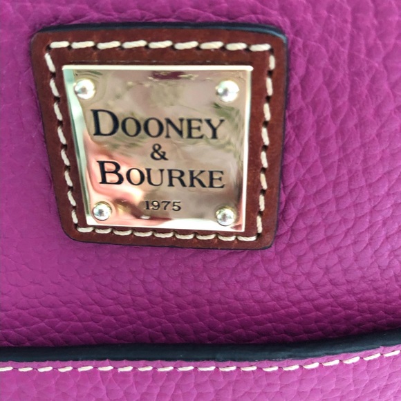 Small pink/brown Lexington Dooney & Bourke Tote bag - Picture 6 of 7